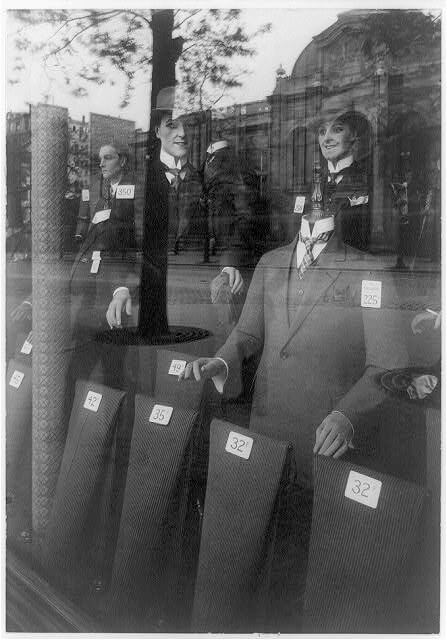 Men’s fashions, between 1898 and 1927, printed 1956<p>© Eugène Atget</p>