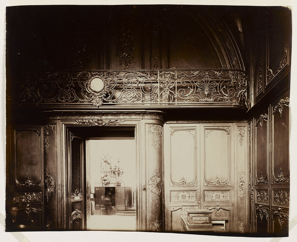 Eglise Saint-Sulpice, Gulle, Sacristie<p>© Eugène Atget</p>