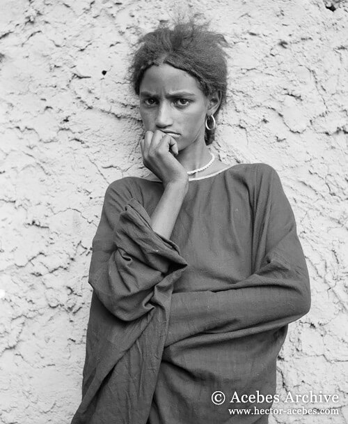 Unidentified girl, Mali, 1949<p>© Hector Acebes</p>