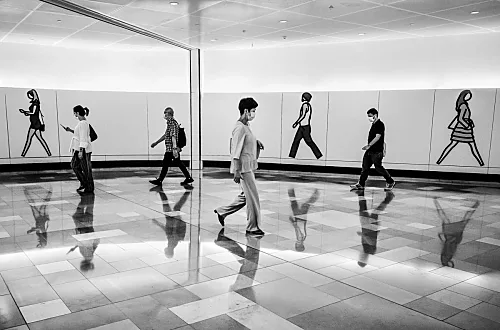 Reality and Illusion (from the Geometric Hong Kong series)