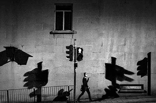 Shadow Play (from the Geometric Hong Kong series)
