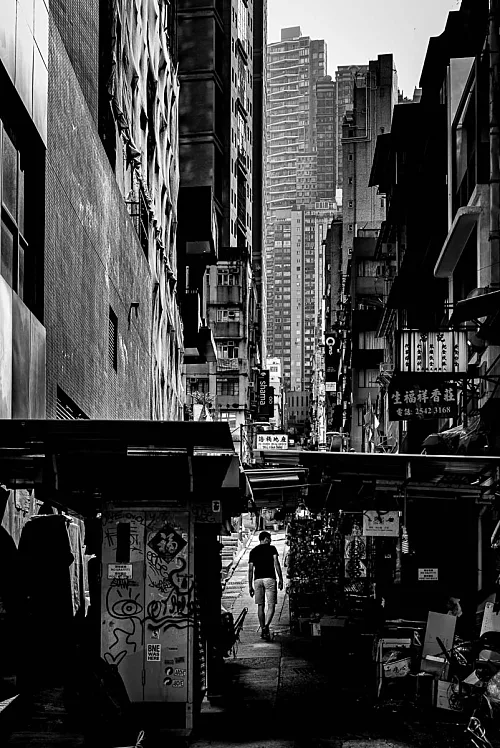 Urban Exploration (from the Geometric Hong Kong series)