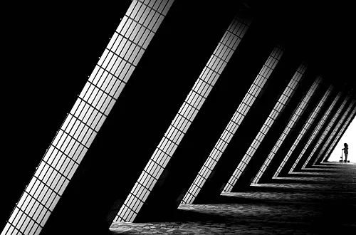 Tunnel Vision (from the Geometric Hong Kong series)