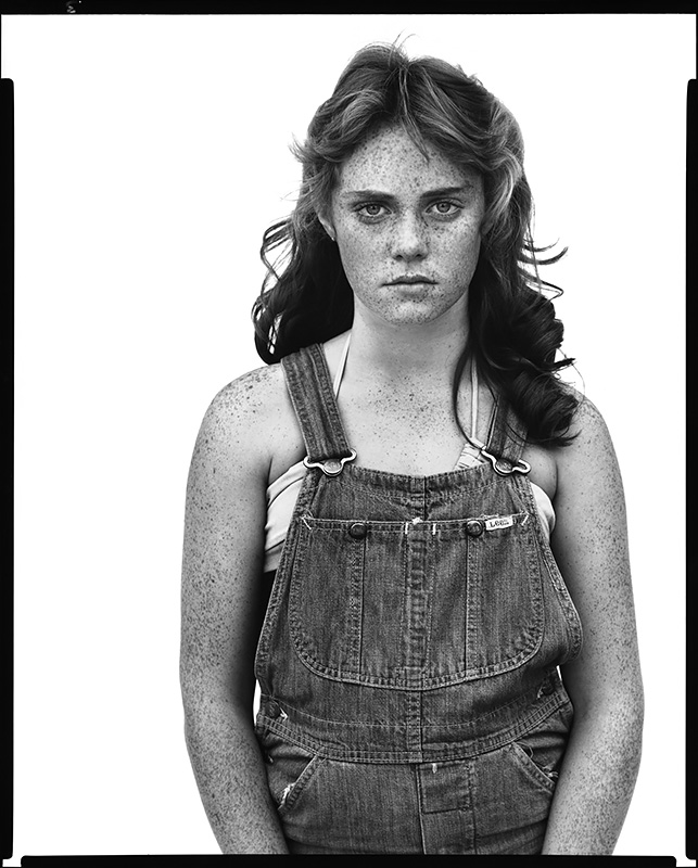 Sandra Bennett, twelve-year-old, Rocky Ford, Colorado, August 23, 1980<p>Courtesy The Richard Avedon Foundation / © Richard Avedon</p>