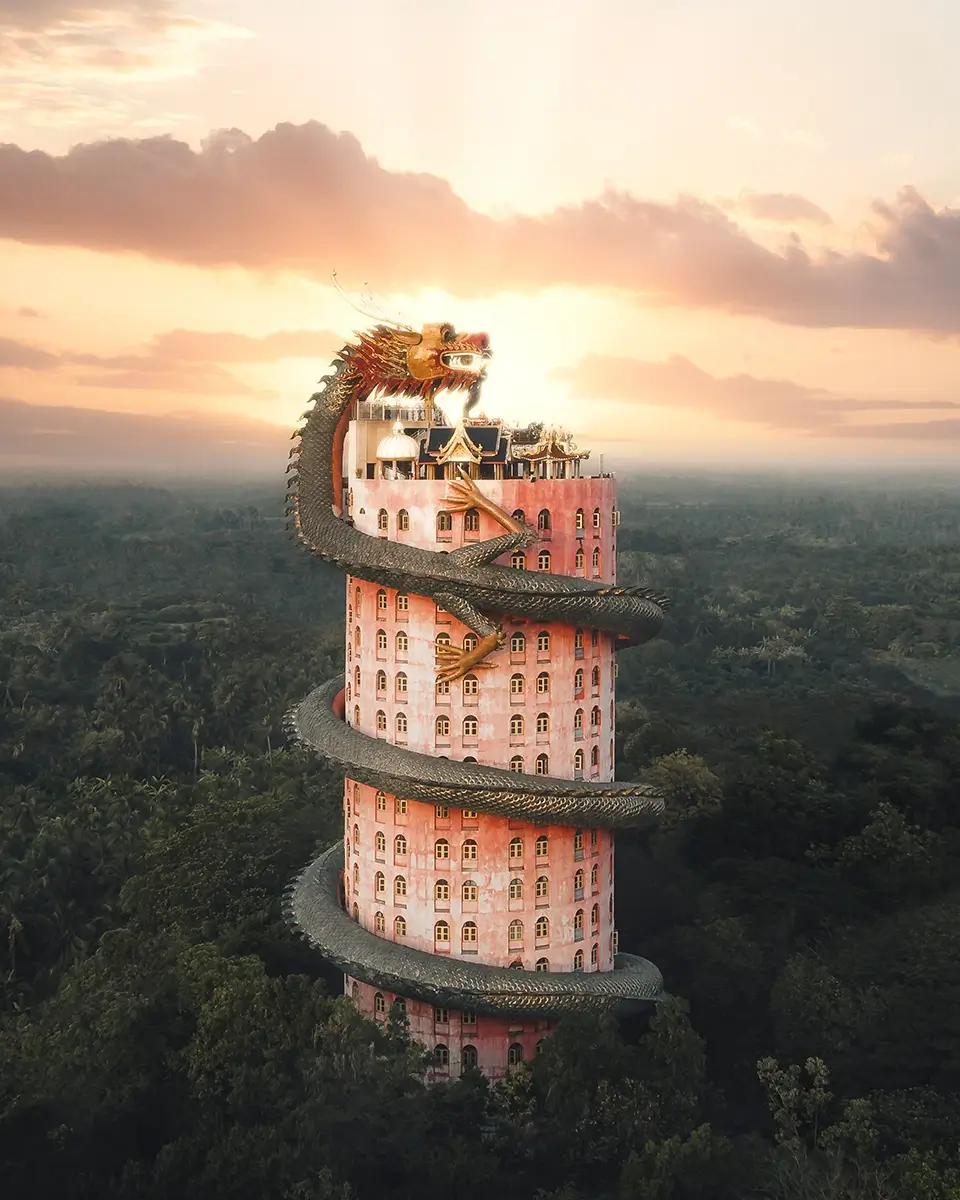 Dragon Temple<p>© Savadmon Avalachamveettil</p>