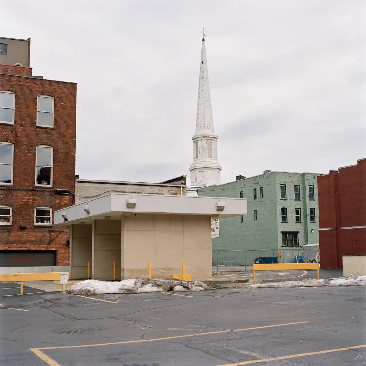 Parking Lot with Spire 2013<p>© Susan Anthony</p>