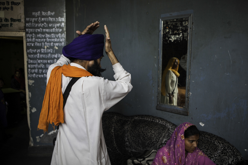 At the golden temple, India<p>© Bernard Benavides</p>