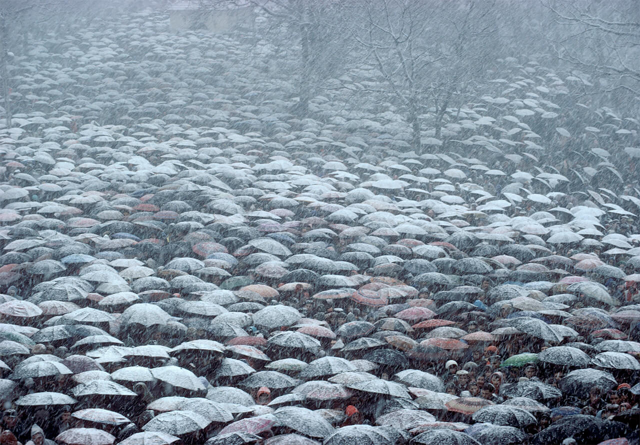 Pologne, région de Silesia, 1981<p>Courtesy Magnum Photos / © Bruno Barbey</p>