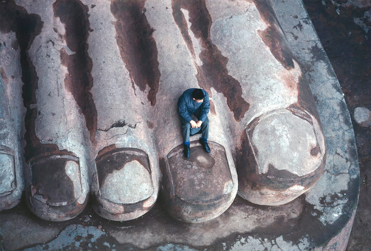 Anshan steel victory, Shanghai, 1973<p>Courtesy Magnum Photos / © Bruno Barbey</p>