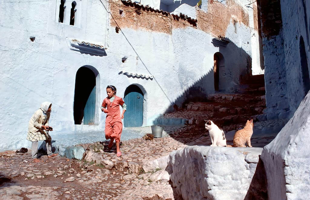 Maroc, Chefchaouen 1985<p>Courtesy Magnum Photos / © Bruno Barbey</p>