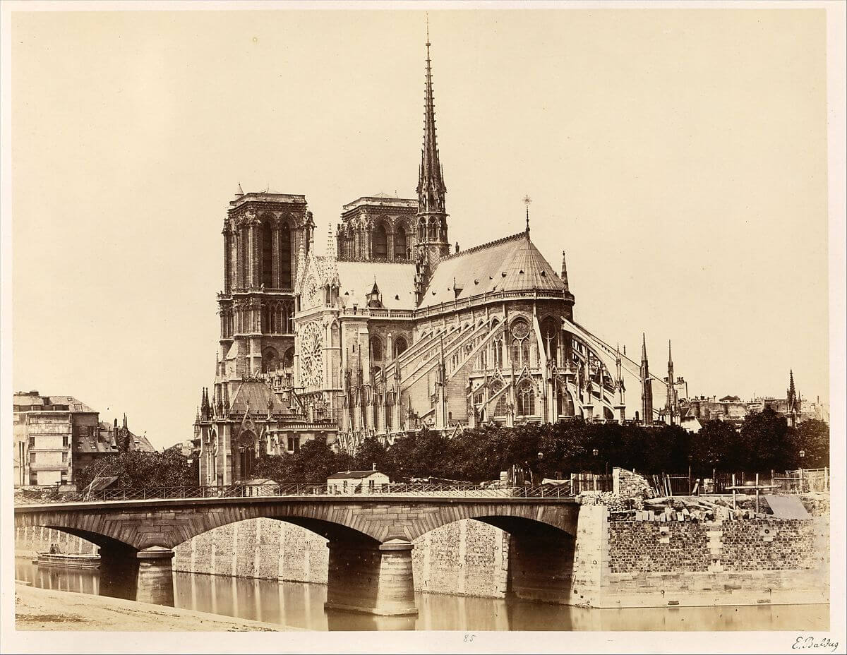 Notre-Dame (Abside), 1860s - David Hunter McAlpin Fund, 1944<p>© Édouard Baldus</p>
