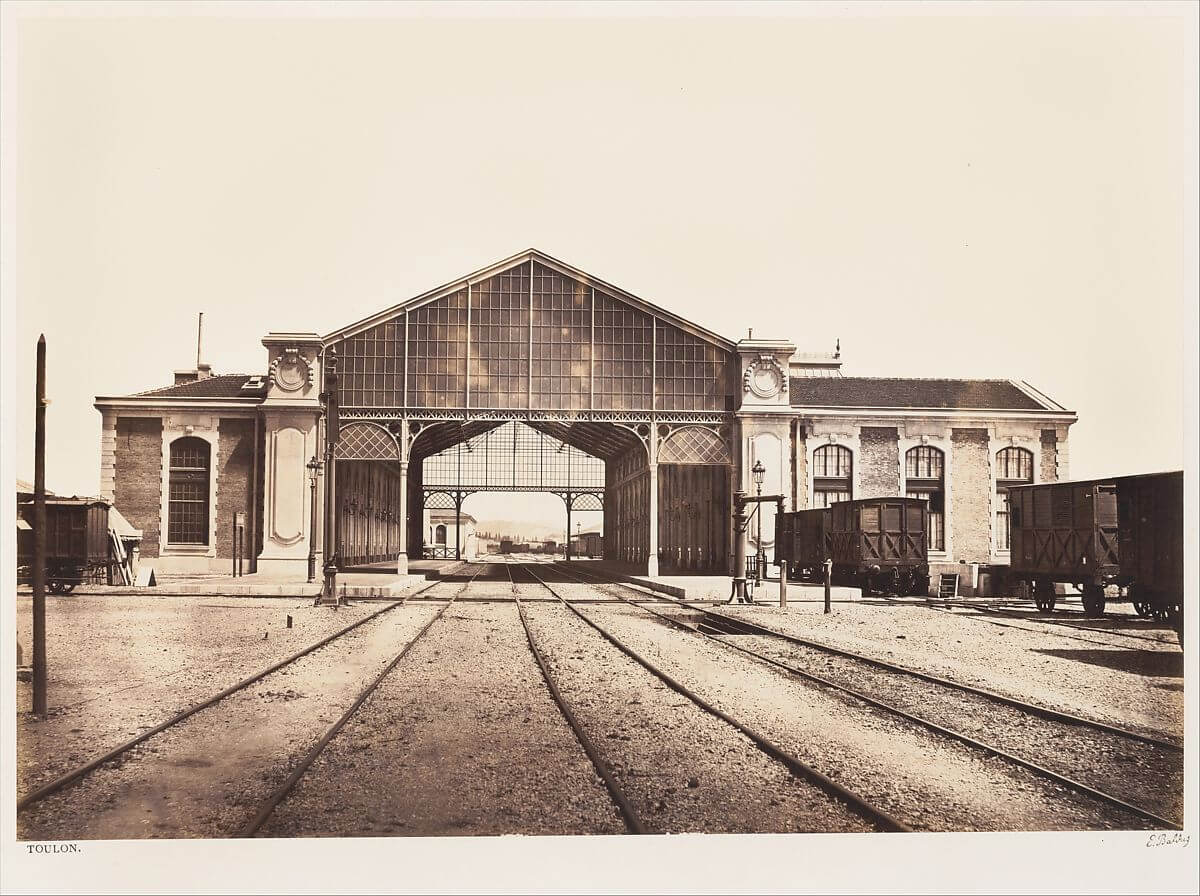 Toulon, ca. 1861 - Gilman Collection, Gift of The Howard Gilman Foundation, 2005<p>© Édouard Baldus</p>