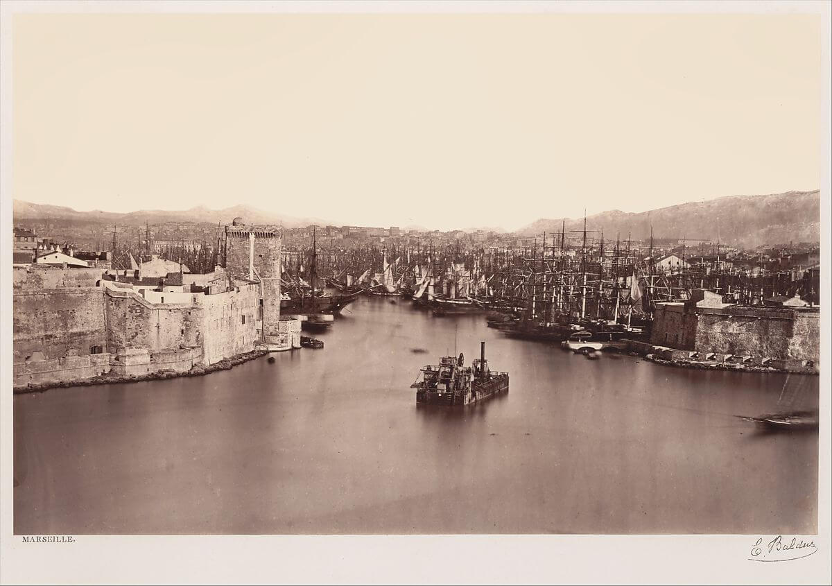 Marseille, ca. 1860 - Gilman Collection, Gift of The Howard Gilman Foundation, 2005<p>© Édouard Baldus</p>
