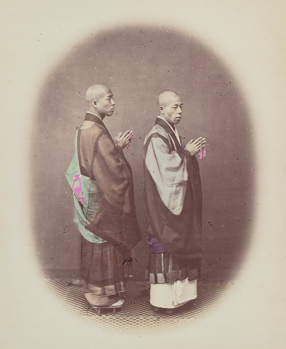 Priest or Zen Shu, 1868 - Gift of Michael and Jane Wilson, National Gallery of Art<p>© Felice Beato</p>