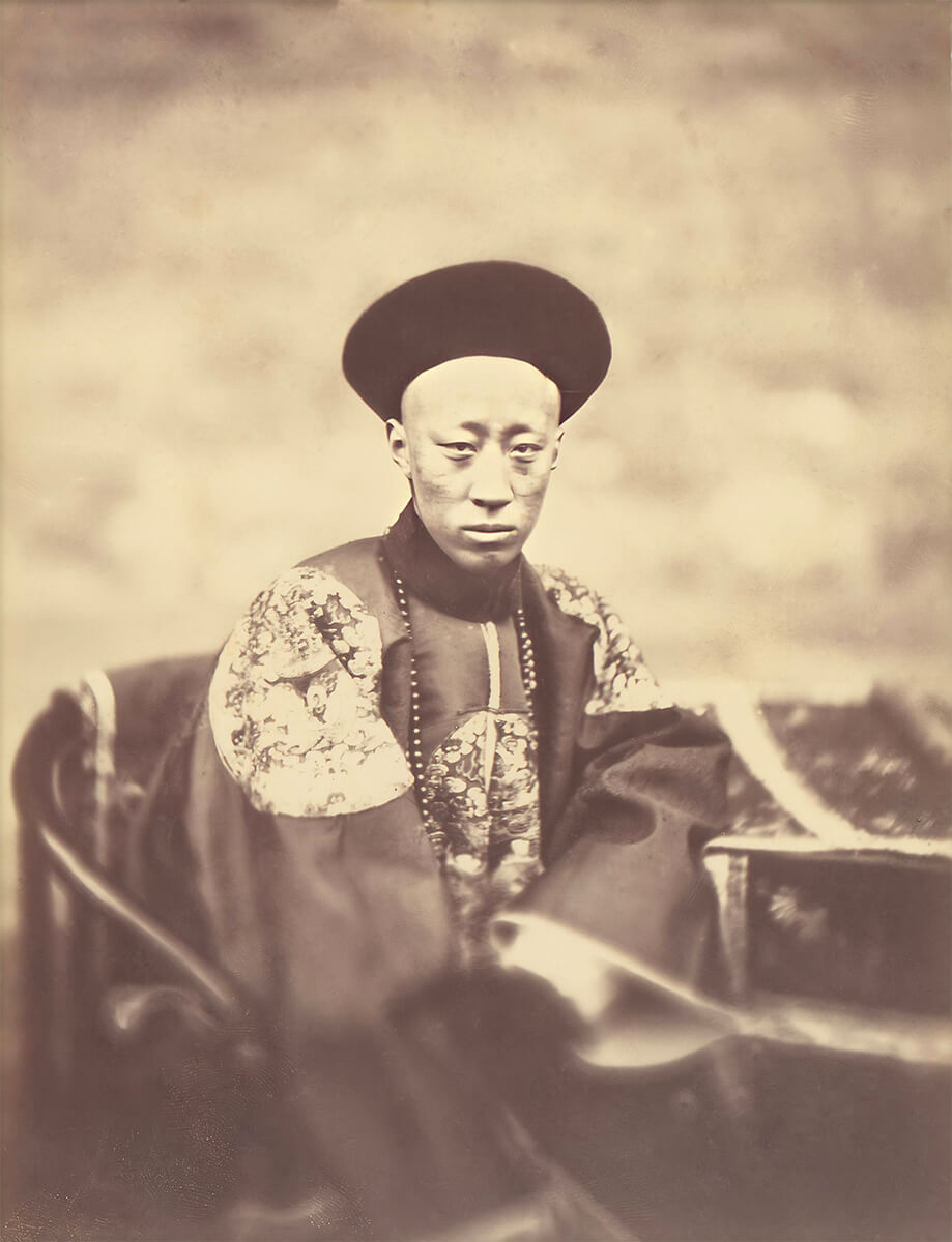 Portrait of Prince Kung, Brother of the Emperor of China, Who Signed the Treaty, November 2, 1860 - Getty Center<p>© Felice Beato</p>