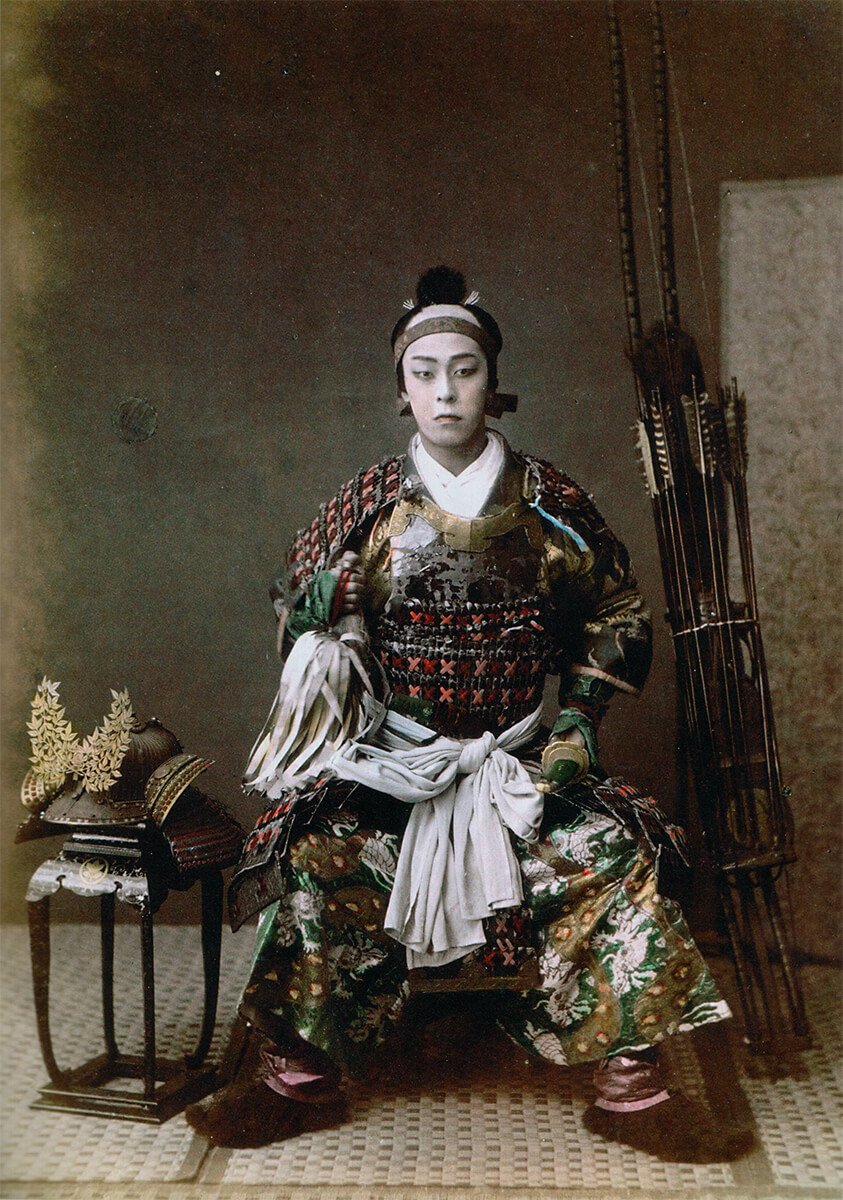 Japanese Archer, 1867<p>© Felice Beato</p>