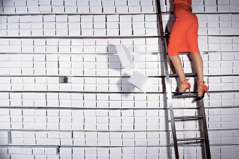 Charles Jourdan, Fall 1977, 1977<p>Courtesy Louise Alexander Gallery / © Guy Bourdin</p>