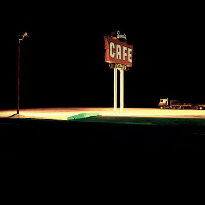 Sands Cafe, Vega, Texas 1993<p>© Jeff Brouws</p>