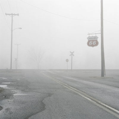 Phillips 66, Sayre, Oklahoma 1993<p>© Jeff Brouws</p>