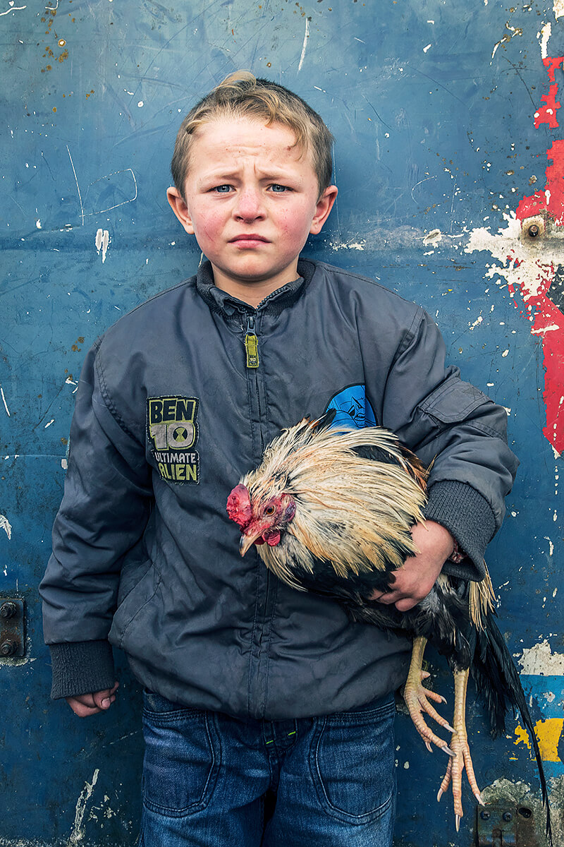 Pa With Rooster Tipperary Ireland 2019<p>© Joseph-Philippe Bevillard</p>