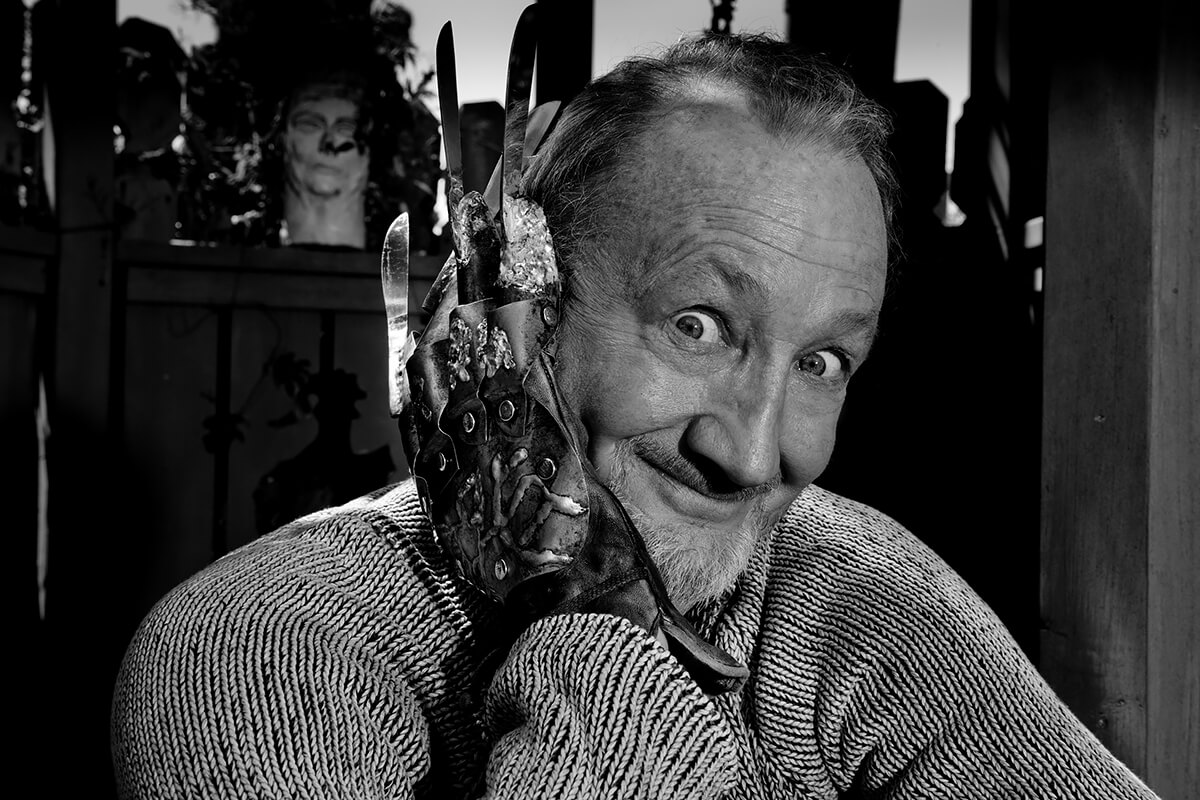 Robert Englund alias Freddy Krueger <p>© Manfred Baumann</p>