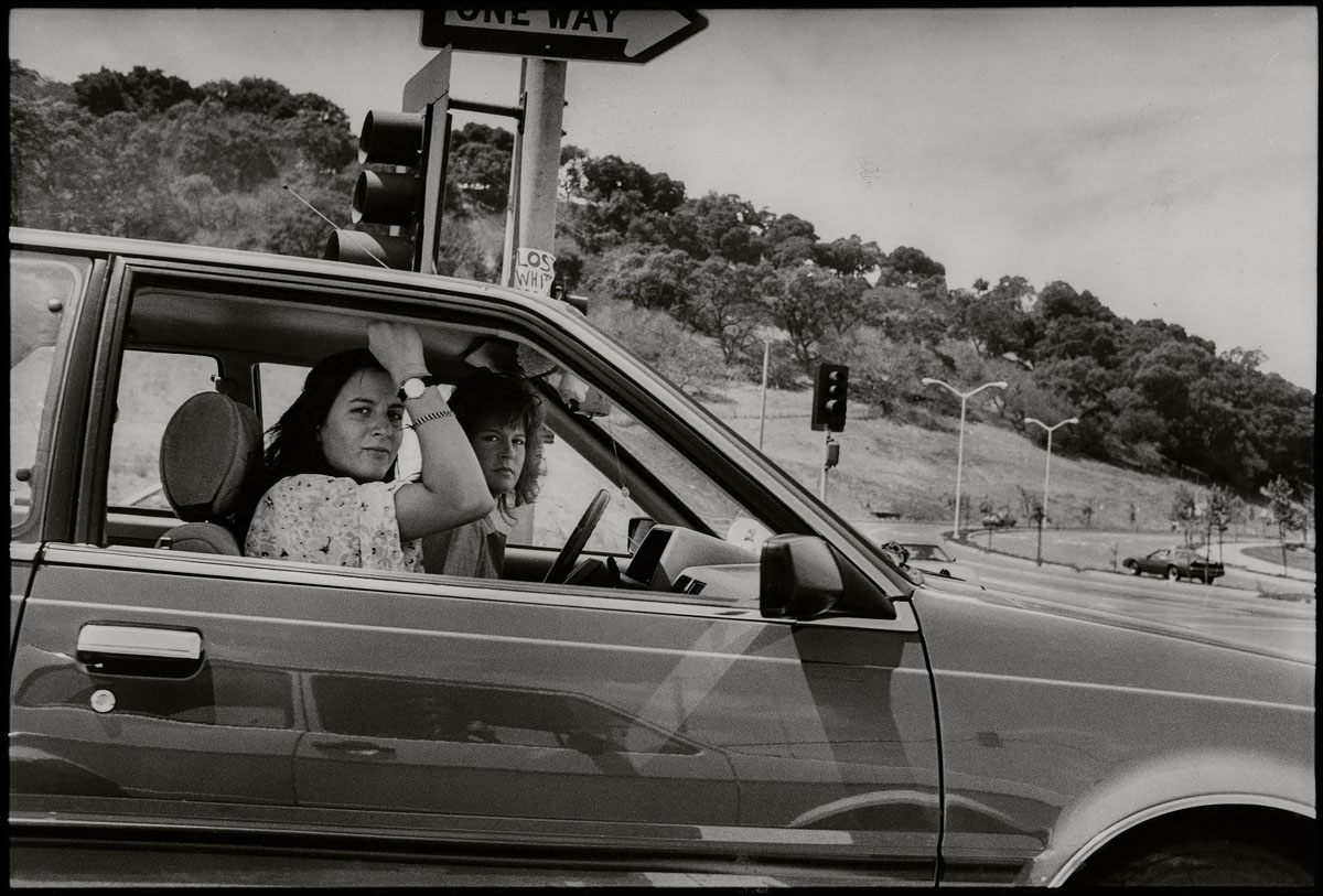 They told me I was Driving Too Slow, Pleasanton, CA 1986<p>© Saul Bromberger</p>