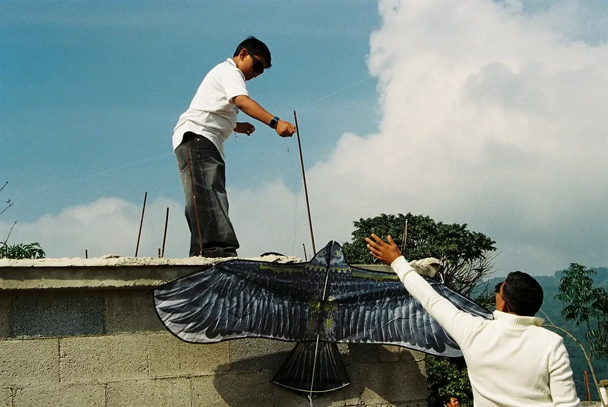 El niño y la cometa_Sacatepéquez<p>&copy; Thibault Belouis</p>