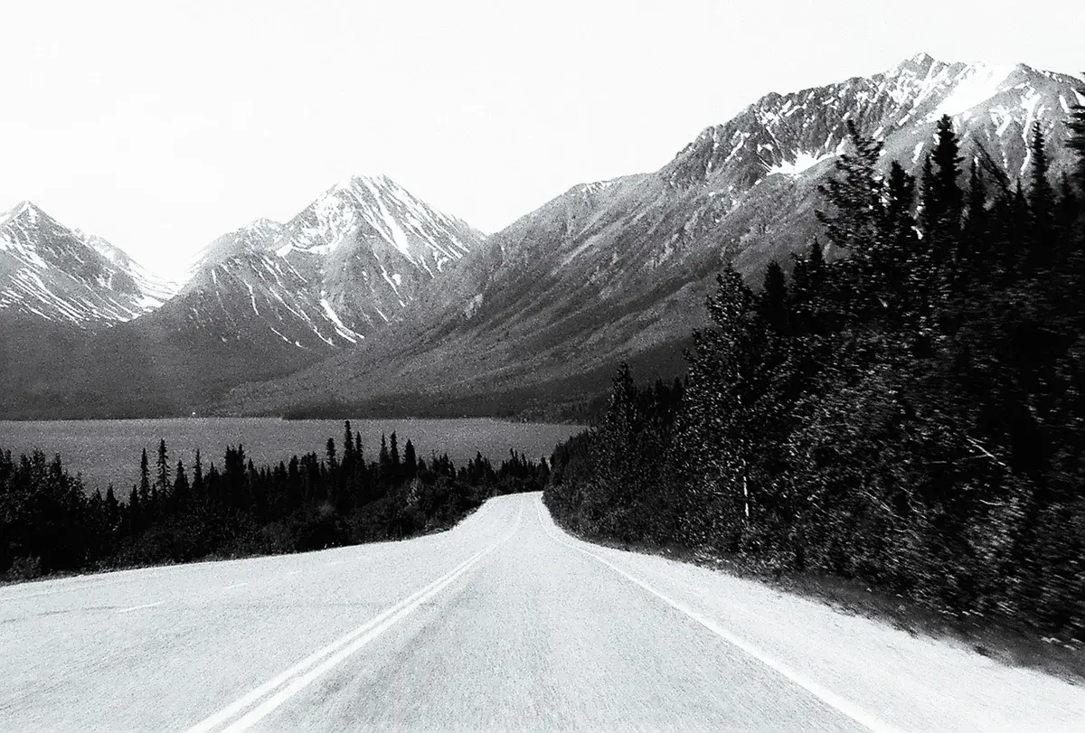 Klondike Highway, Dias Tras Dias, Yukon ,Canada, 2024<p>&copy; Thibault Belouis</p>