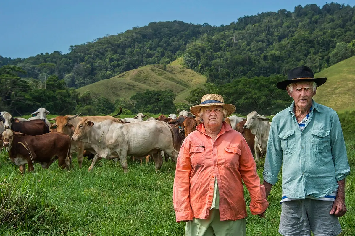 Beef Barons - Graziers Janice & Keith Osborne on their Daintree property <p>© Brian Cassey</p>