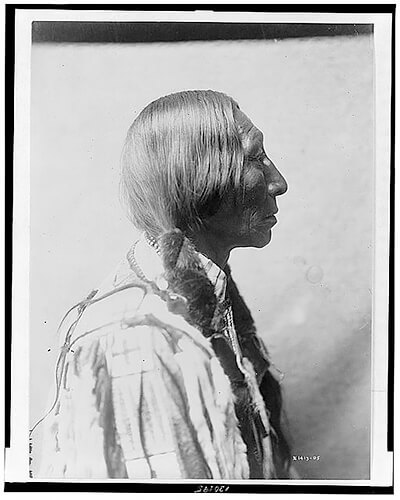 Bear Black  1905 ©Library of Congress, Prints & Photographs Division, Edward S. Curtis Collection<p>© Edward S. Curtis</p>