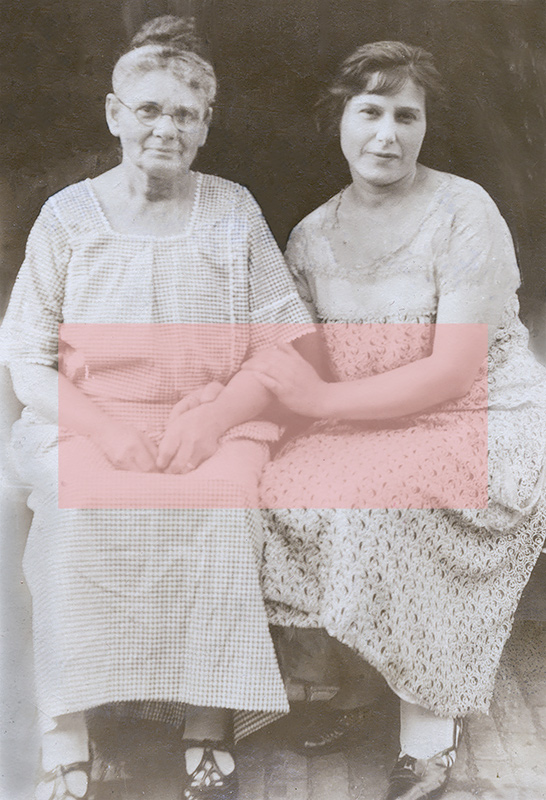 Rose and Sara,  Visual DNA, 2018<p>© Ellen Cantor</p>