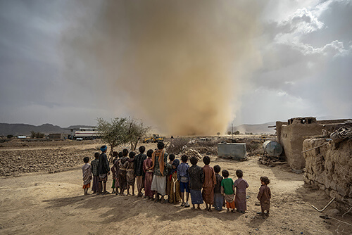 Huth, Amran Governorate, Yemen - April 25, 2017<p>© Giles Clarke</p>