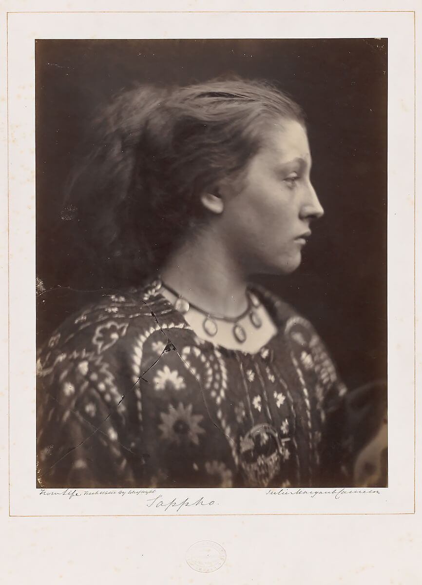 Sappho 1865, The Rubel Collection, Purchase, Jennifer and Joseph Duke and Anonymous Gifts, 1997, The MET<p>© Julia Margaret Cameron</p>