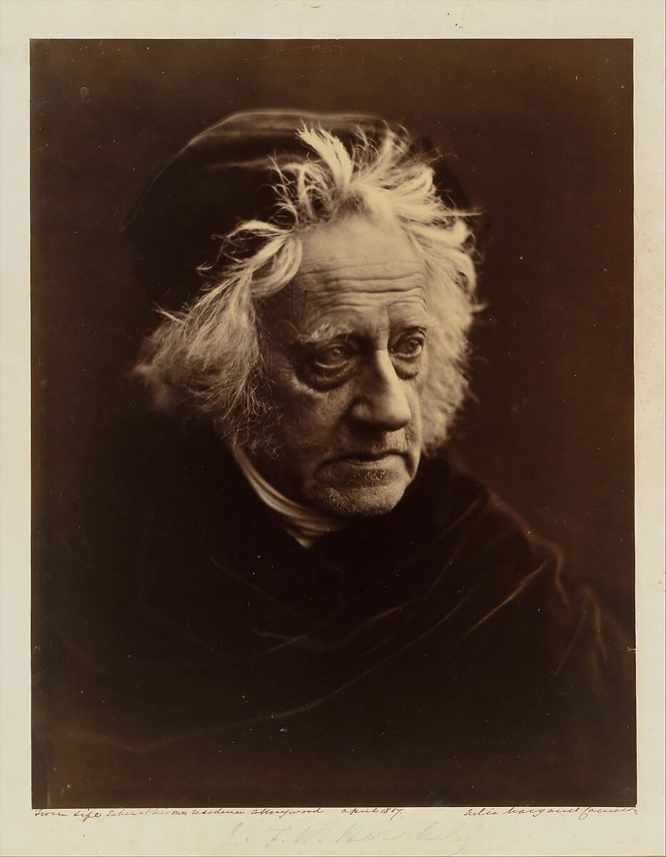  Sir John Herschel April 1867, Gilman Collection, Purchase, Robert Rosenkranz Gift, 2005, The MET<p>© Julia Margaret Cameron</p>
