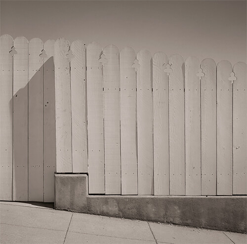 Fence, Bernal Heights, 2014<p>© Mark Citret</p>