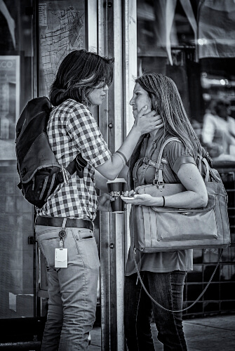 Bus Stop Goodbye<p>© Mark Coggins</p>