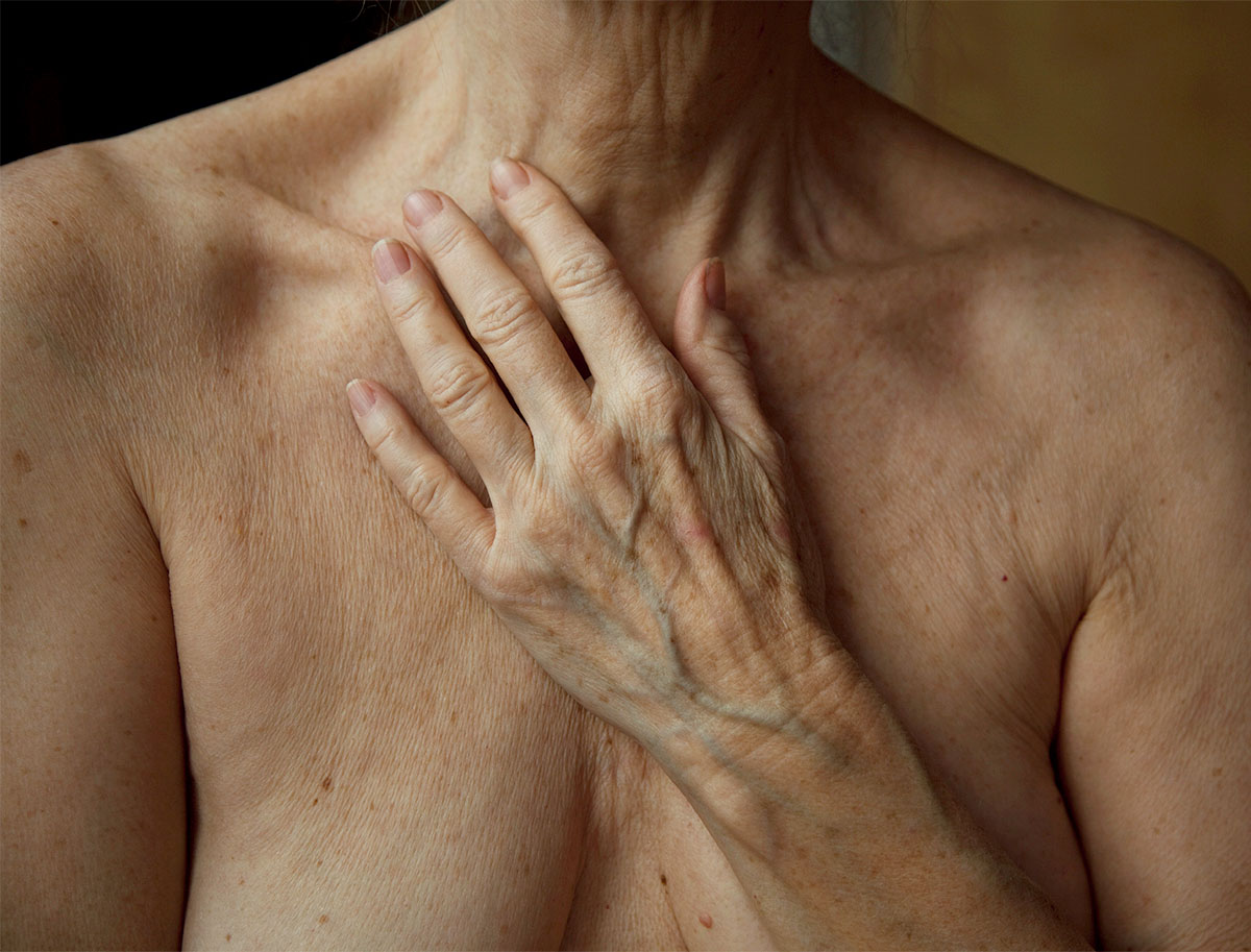 Hand on Chest, 2010<p>© Marna Clarke</p>