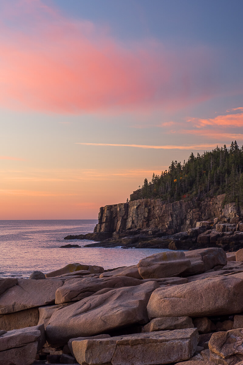 Acadia - Sunrise at Otter Point<p>© Myrtie Cope</p>