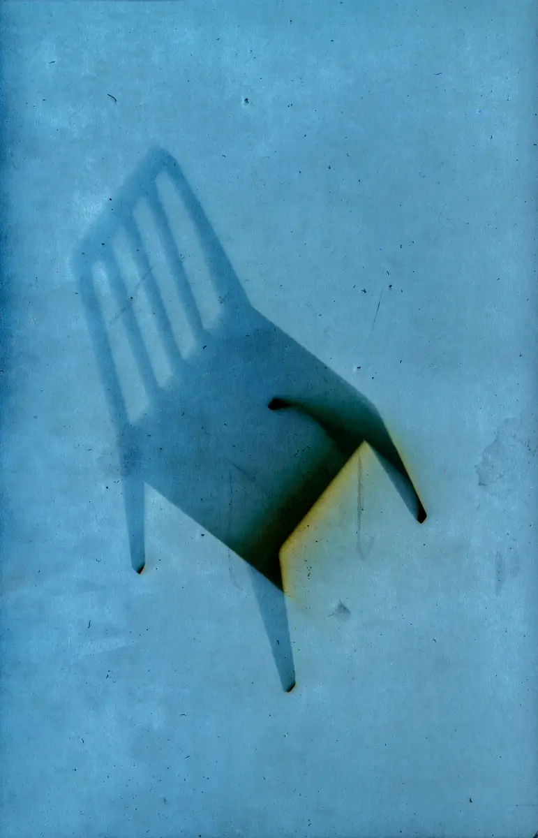 Wishmaker - Blue lumen chair<p>© Pam Connolly</p>
