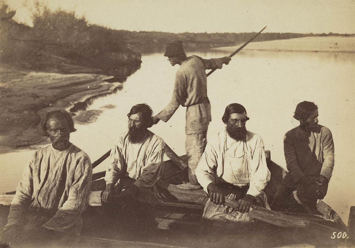 Boatmen, River Volga, 1875 - National Galleries of Scotland<p>© William Carrick</p>