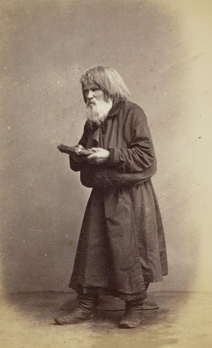 An ’old believer’ - religious mendicant of St Petersburg - National Galleries of Scotland<p>© William Carrick</p>