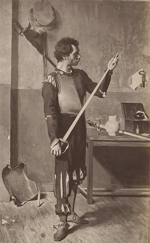 Actor with Sword 1860<p>© André Adolphe-Eugène Disdéri</p>