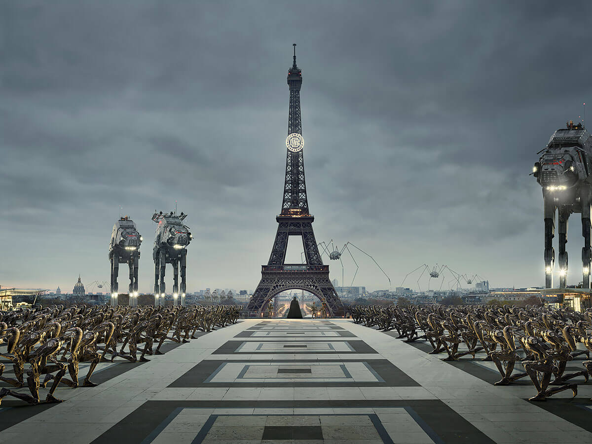 Dark Lens - Welcome to The Dark Corporation, The Black Wave, Paris, 2020<p>© Cedric Delsaux</p>