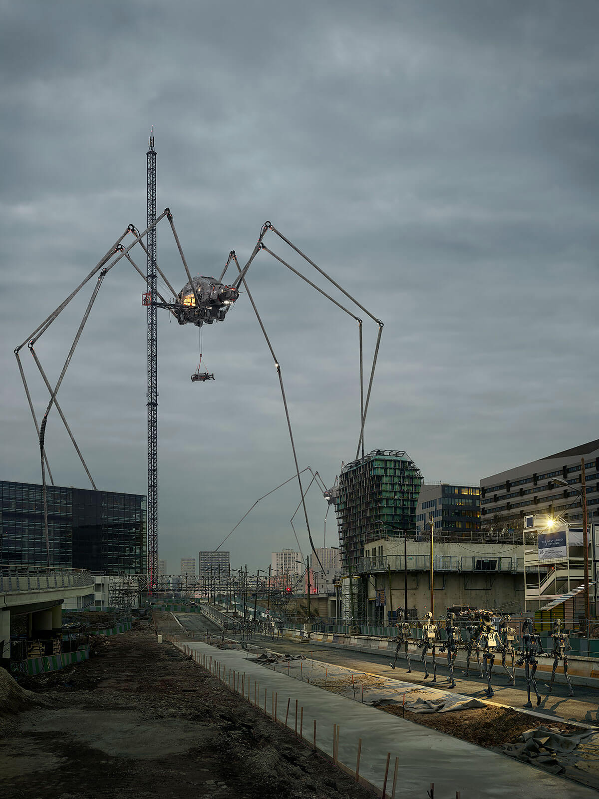 Dark Lens - Welcome to The Dark Corporation, AT Araka Embarkation, 2019<p>© Cedric Delsaux</p>