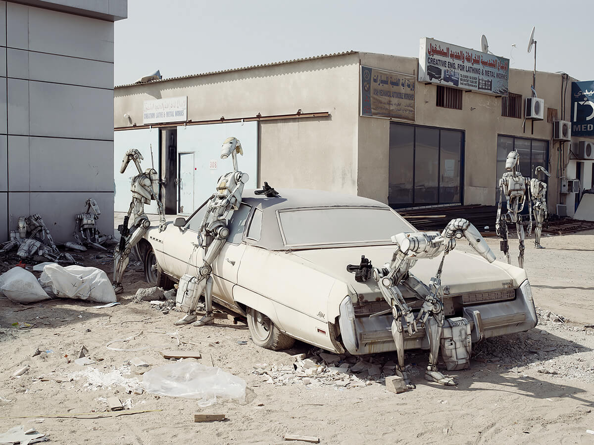 Dark Lens - Origins, Dubai, The Buick. 2009<p>© Cedric Delsaux</p>