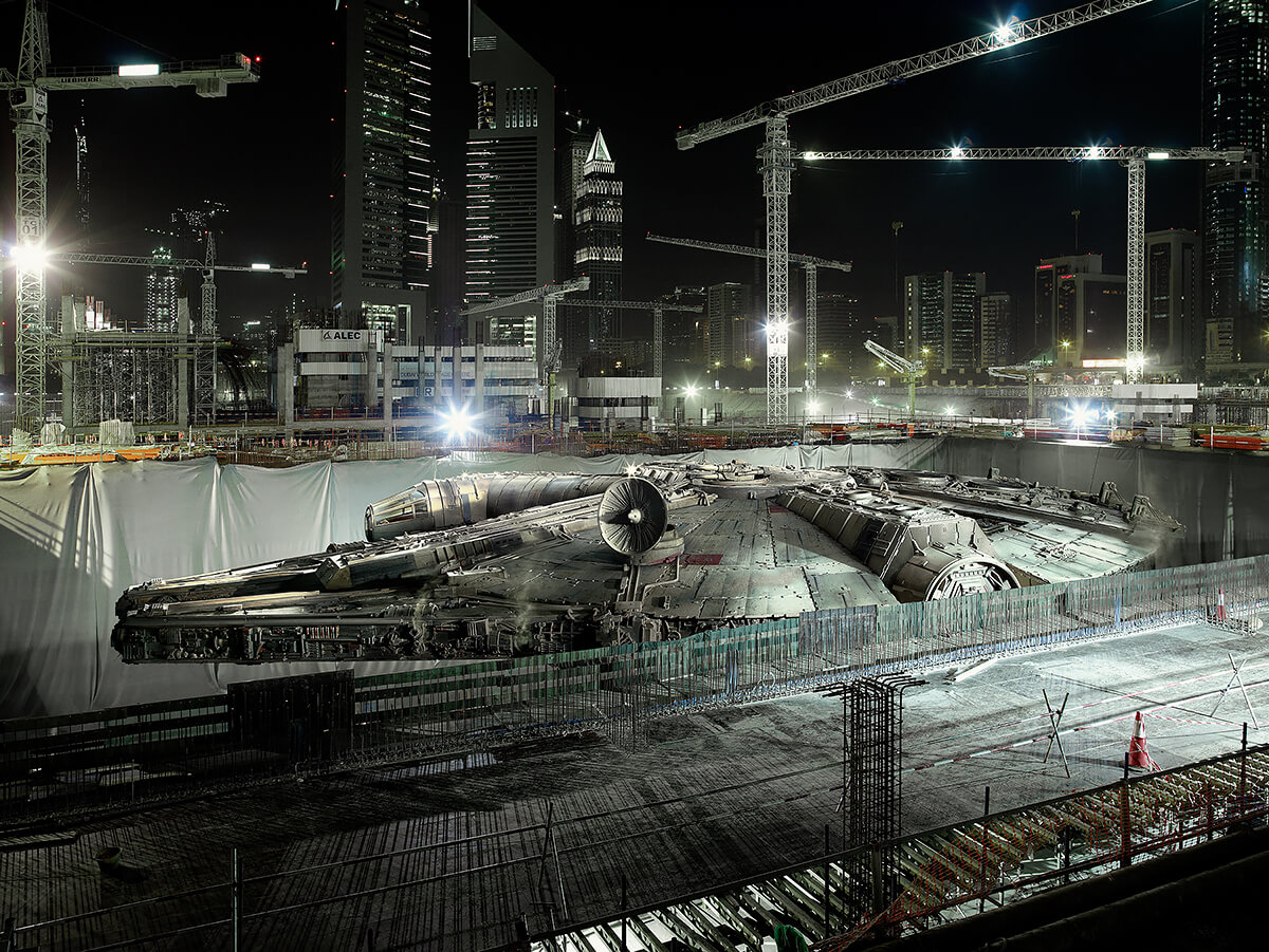 Dark Lens - Origins, Dubai, Falcon’s Hiding Place. 2009<p>© Cedric Delsaux</p>