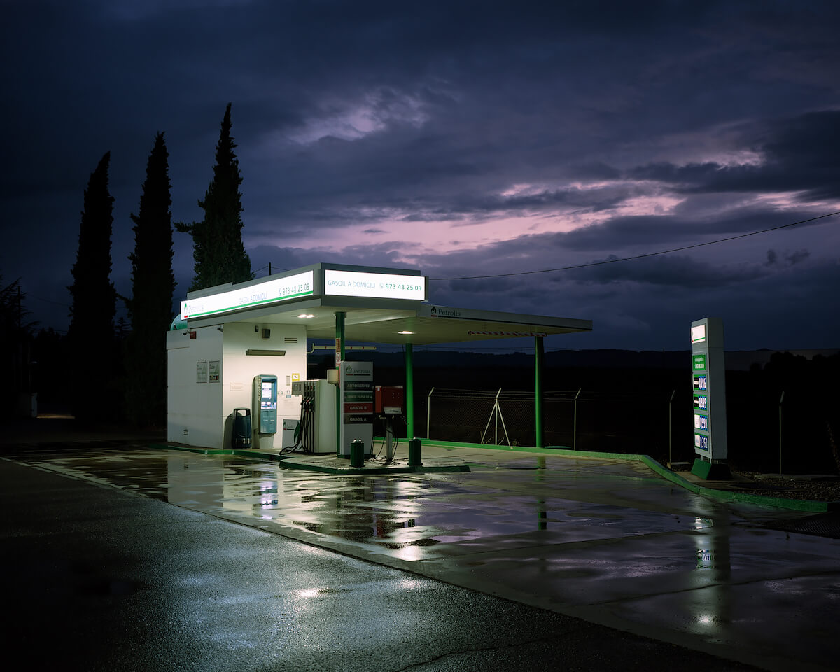 Gas Station, Spain<p>© Fabien Dendiével</p>