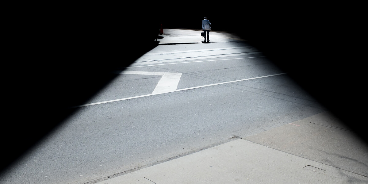 Man alone<p>© Hyun De Grande</p>