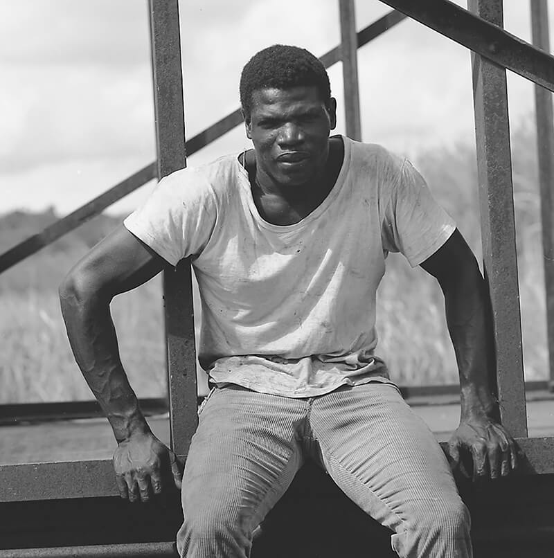 Sugarcane Worker, Antigua WI<p>© Margo Davis</p>