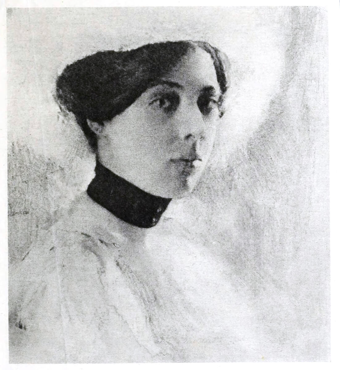 Portrait of a Woman by Robert Demachy, 1906 - From ”Les procédés d’art en photographie”<p>© Robert Demachy</p>